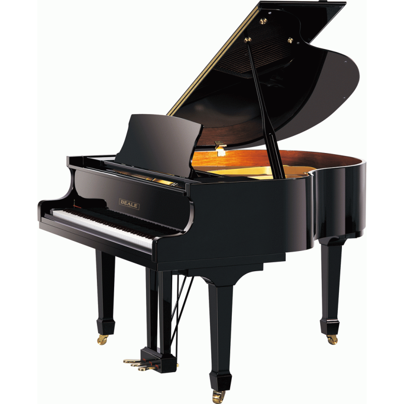 Beale GP148 Baby Grand Piano - Ebony